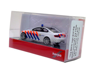 Herpa H0 096409 BMW M3 (E92) Politie Nederland - Modeltreinshop