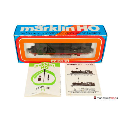 Marklin H0 3106 V5 Stoom Locomotief BR 78 - Modeltreinshop