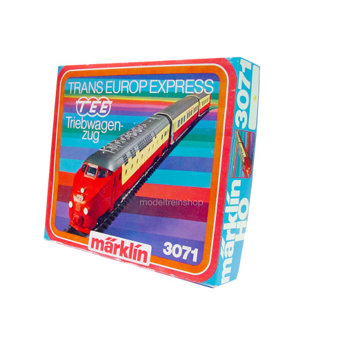 Marklin 3071 TEE NS Treinstel RAM Edelweiss - Modeltreinshop