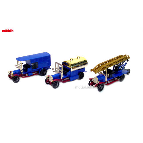 Marklin H0 1886 Old Timer Brandwagen Set - Modeltreinshop