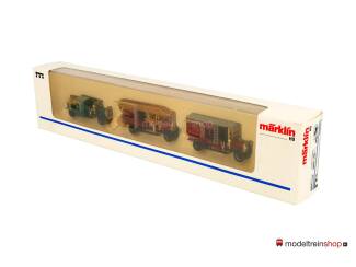 Marklin H0 1893 Old Timer Brandwagen Set - Modeltreinshop