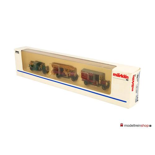 Marklin H0 1893 Old Timer Brandwagen Set - Modeltreinshop
