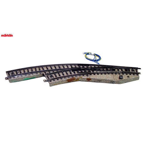 Marklin M Rail H0 5140 Elektrische Boogwissel Links - Modeltreinshop