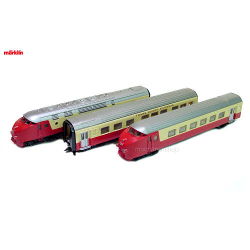 Marklin 3071 TEE NS Treinstel RAM Edelweiss - Modeltreinshop