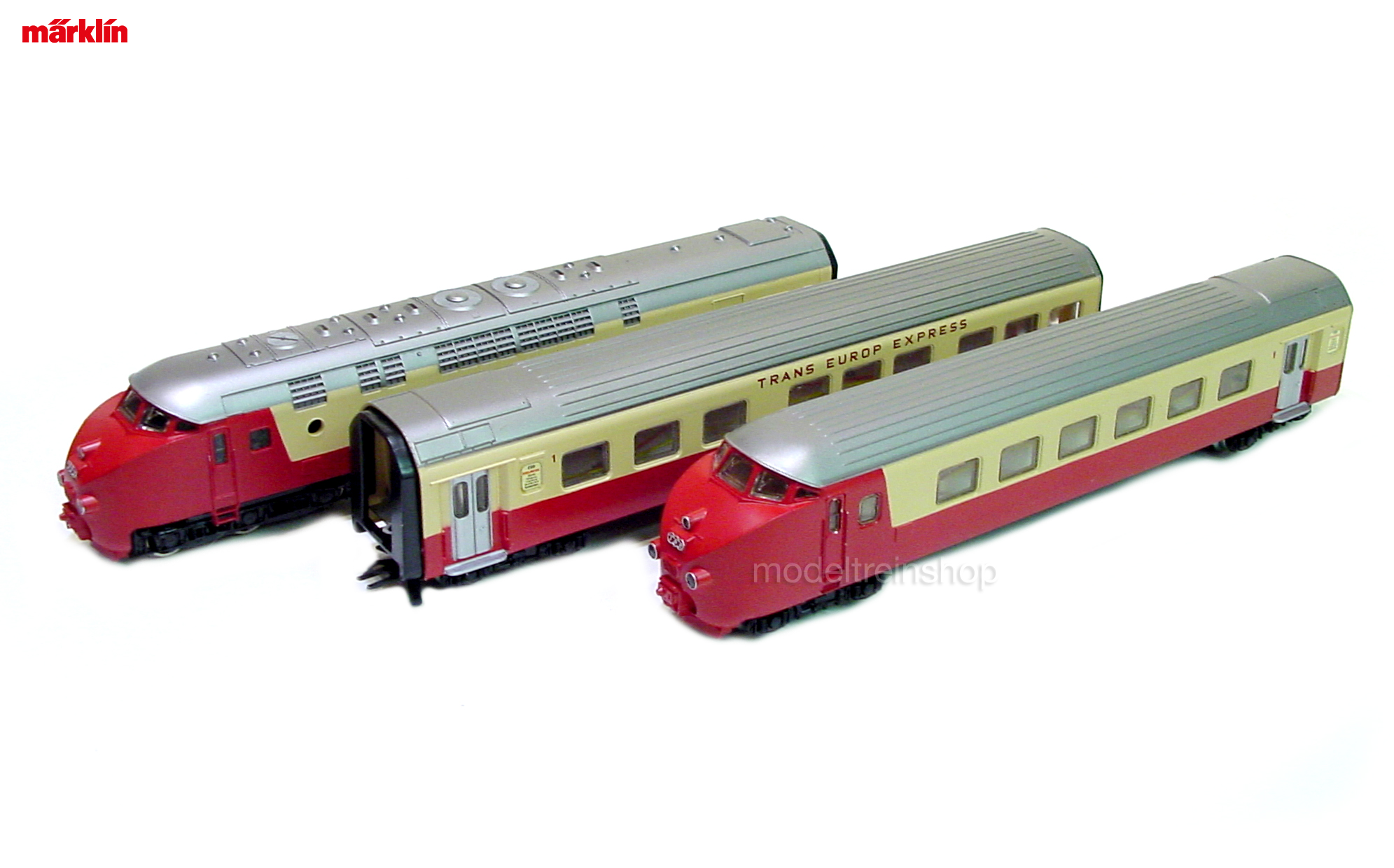 Marklin 3071 TEE Treinstel RAM "Edelweiss" Digitaal - Modeltreinshop