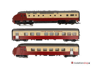 Marklin 3071 V02 TEE NS Treinstel RAM Edelweiss - Modeltreinshop