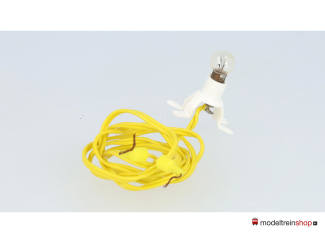 Faller 670 Plastic Lamp Socket met lampje - Modeltreinshop