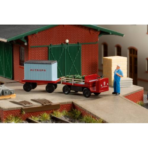 Auhagen TT 43675 Elektrische karren Mitropa - Modeltreinshop