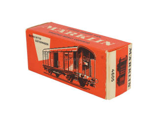 Marklin H0 4605 V4 Gesloten Goederenwagen met Remhuisje - Modeltreinshop