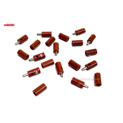 Marklin H0 7111 en 7131 Bruin Pluggen en moffen - Modeltreinshop