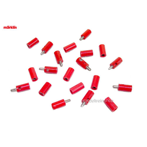 Marklin H0 7115 en 7135 Rood Pluggen en moffen - Modeltreinshop