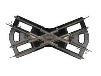 Lion Rail Spoor 0 2 rail 1 kruiswissel en 4 wissels - Modeltreinshop