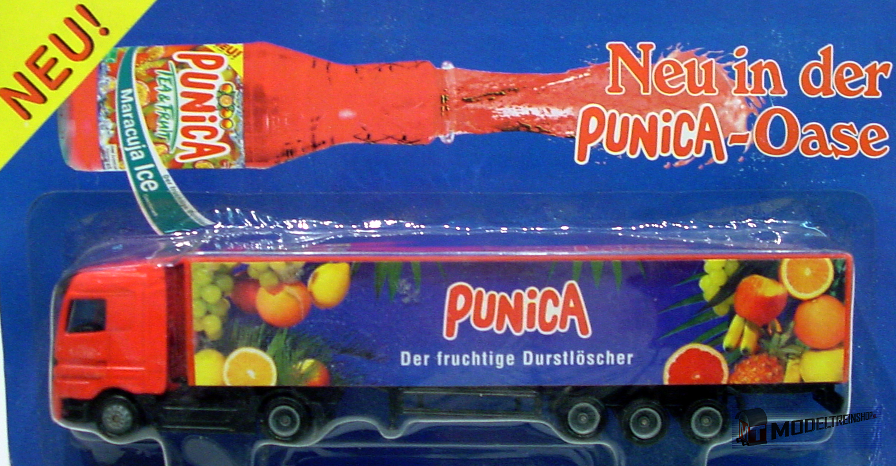 H0 Vrachtwagen - Punica Der fruchtige Durstlöscher T-00220 - Modeltreinshop