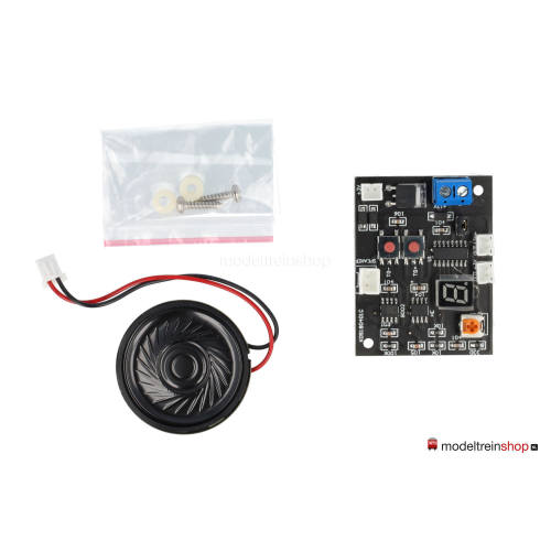 L-1599 - Geluidsmodule met speaker voor spoorwegovergang - Modeltreinshop