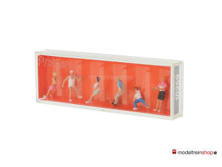 Preiser H0 10259 Enthousiaste Fans - Modeltreinshop