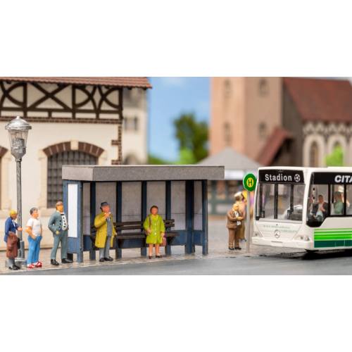 Noch H0 14390 Bushalte - Modeltreinshop