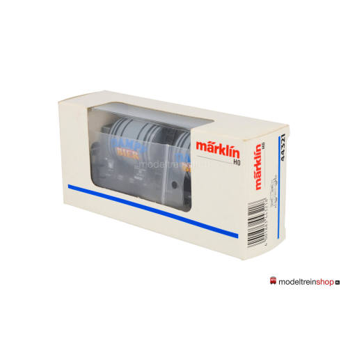 Marklin H0 44321 Bier / Fust wagen Dampf Bier - Modeltreinshop