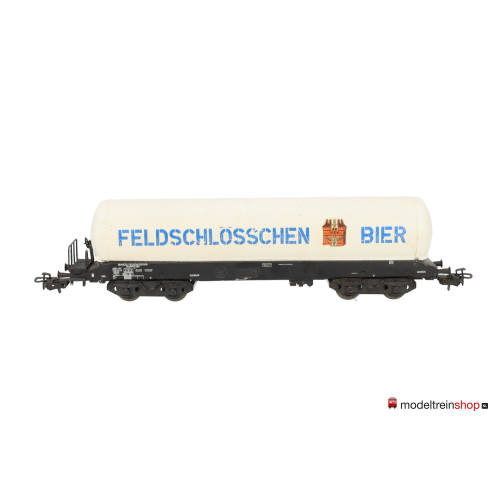 Marklin H0 4632 V03 4 assige ketelwagen Feldschlosschen Bier - Modeltreinshop