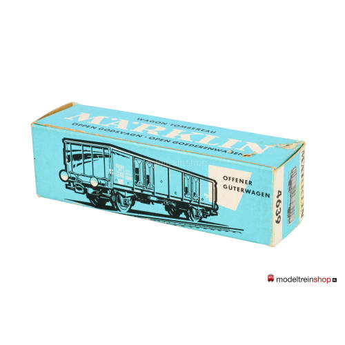 Marklin H0 4639 V02 Hogeboordwagen NS - Modeltreinshop