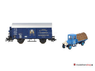 Marklin H0 48098 Museum Wagen Set 1998 J.GAISER Colonialwaren Kaffeerösterei Göppingen - Modeltreinshop