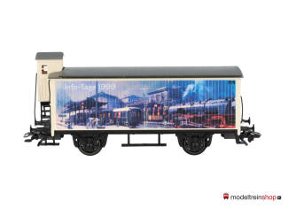 Marklin H0 4890.050 Gesloten Goederenwagen met remhuisje Info Tage 1999 - Modeltreinshop