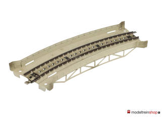 Marklin M Rail H0 7167 Gebogen oprit, brug van metaal - Modeltreinshop