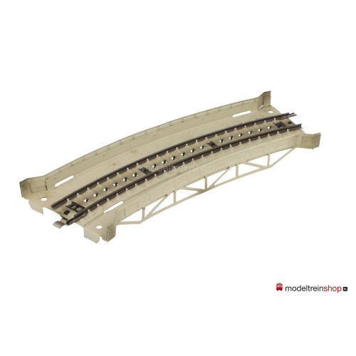 Marklin M Rail H0 7167 Gebogen oprit, brug van metaal - Modeltreinshop