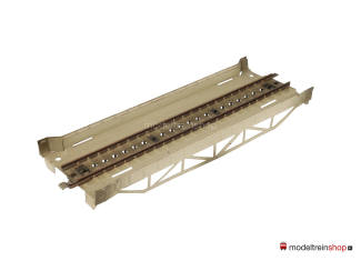 Marklin M Rail H0 7168 V02 Rechte oprit, brug van metaal - Modeltreinshop