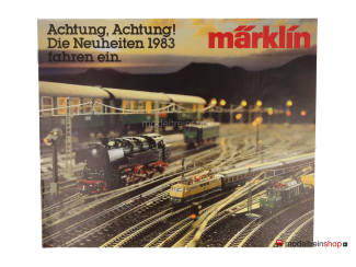Marklin Catalogus 1982/83 - Duitse Uitgave met prijslijst - Modeltreinshop