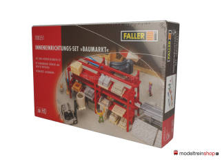 Faller HO 180351 Interieurset Bouwmarkt - Modeltreinshop