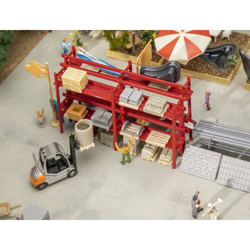 Faller HO 180351 Interieurset Bouwmarkt - Modeltreinshop