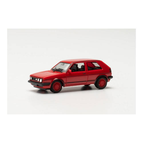 Herpa H0 420846-002 VW Golf II GTI Rood - Modeltreinshop