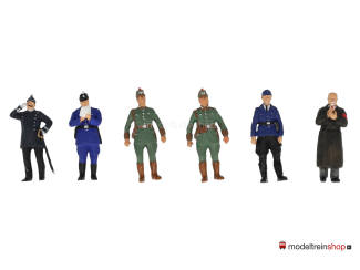 Preiser H0 0090 Diverse Politie - Modeltreinshop