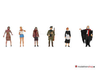 Preiser H0 0091 Diverse Figuren - Modeltreinshop