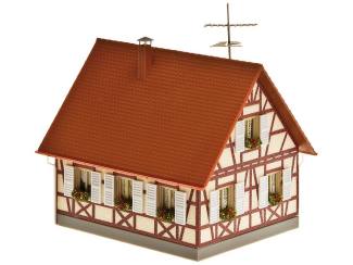 Faller HO 130222 Vrijstaande woning met vakwerk - Modeltreinshop