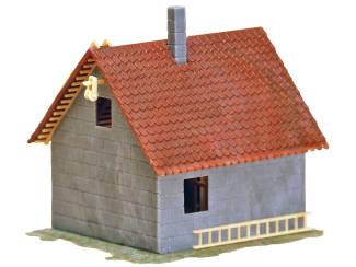 Faller HO 130246 Huis in aanbouw - Modeltreinshop