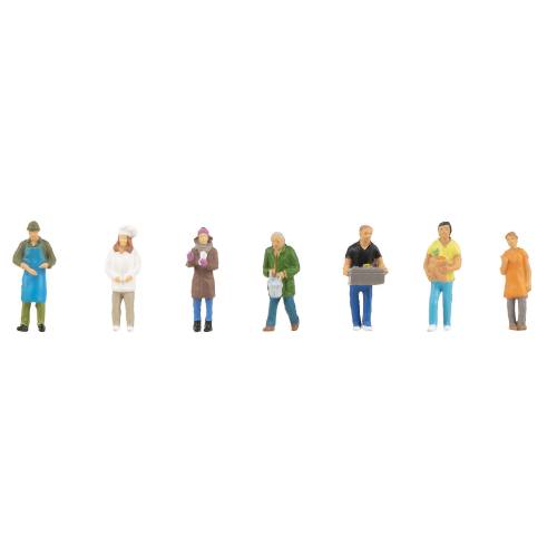Faller H0 151671 Weekmarkt II - Modeltreinshop