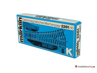 Marklin K Rail H0 2261 - Electromagnetische wissels - Modeltreinshop