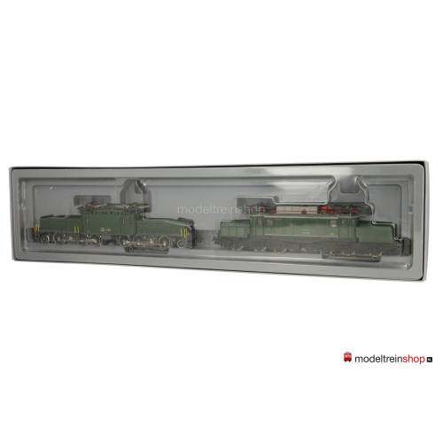 Marklin 3300 Krokodil set elektrische locomotieven Serie Be 6/8 v/d SBB en BR 194 v/d DB - Modeltreinshop