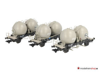 Marklin H0 46623 Wagenset Stofcontainerwagen set "Bollenwagen NS" (silowagen) - Modeltreinshop