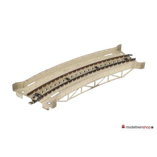 Marklin M Rail H0 7167 V02 Gebogen oprit, brug van metaal - Modeltreinshop