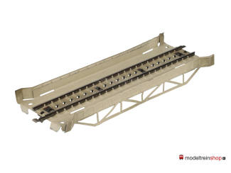 Marklin M Rail H0 7168 V02 Rechte oprit, brug van metaal - Modeltreinshop