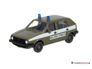 Wiking H0 6970225 VW Golf II "Militärstreife" - Modeltreinshop