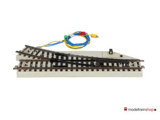Marklin Primex M Rail H0 5039 - Electrische Rechte Wissel Rechts - Modeltreinshop