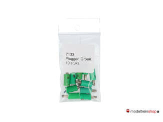 Marklin H0 7133 Groen Pluggen 10 stuks - Modeltreinshop