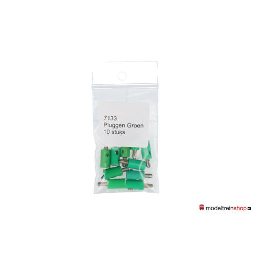 Marklin H0 7133 Groen Pluggen 10 stuks - Modeltreinshop