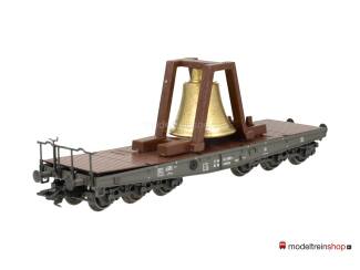 Marklin H0 84866 Zware platte wagen met bel MHI - Modeltreinshop