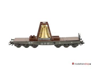 Marklin H0 84866 Zware platte wagen met bel MHI - Modeltreinshop