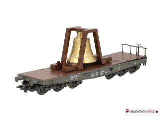 Marklin H0 84866 Zware platte wagen met bel MHI - Modeltreinshop