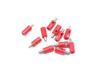 Marklin H0 7135 Rood Pluggen 10 stuks - Modeltreinshop